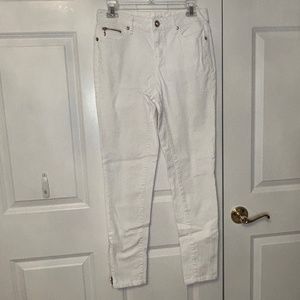 Cache White Denim Jeans